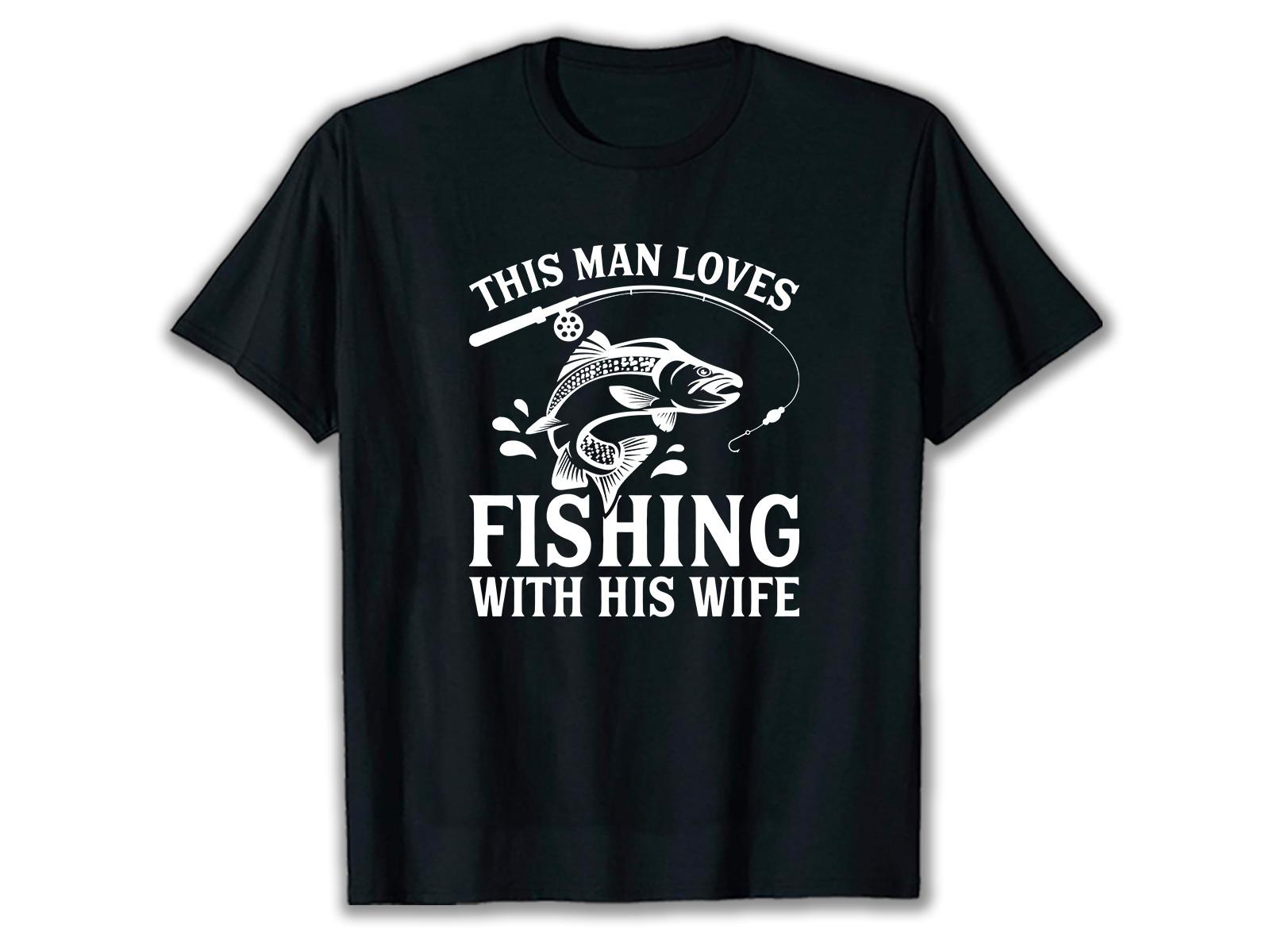 This Man Loves Fishing SVG T Shirt