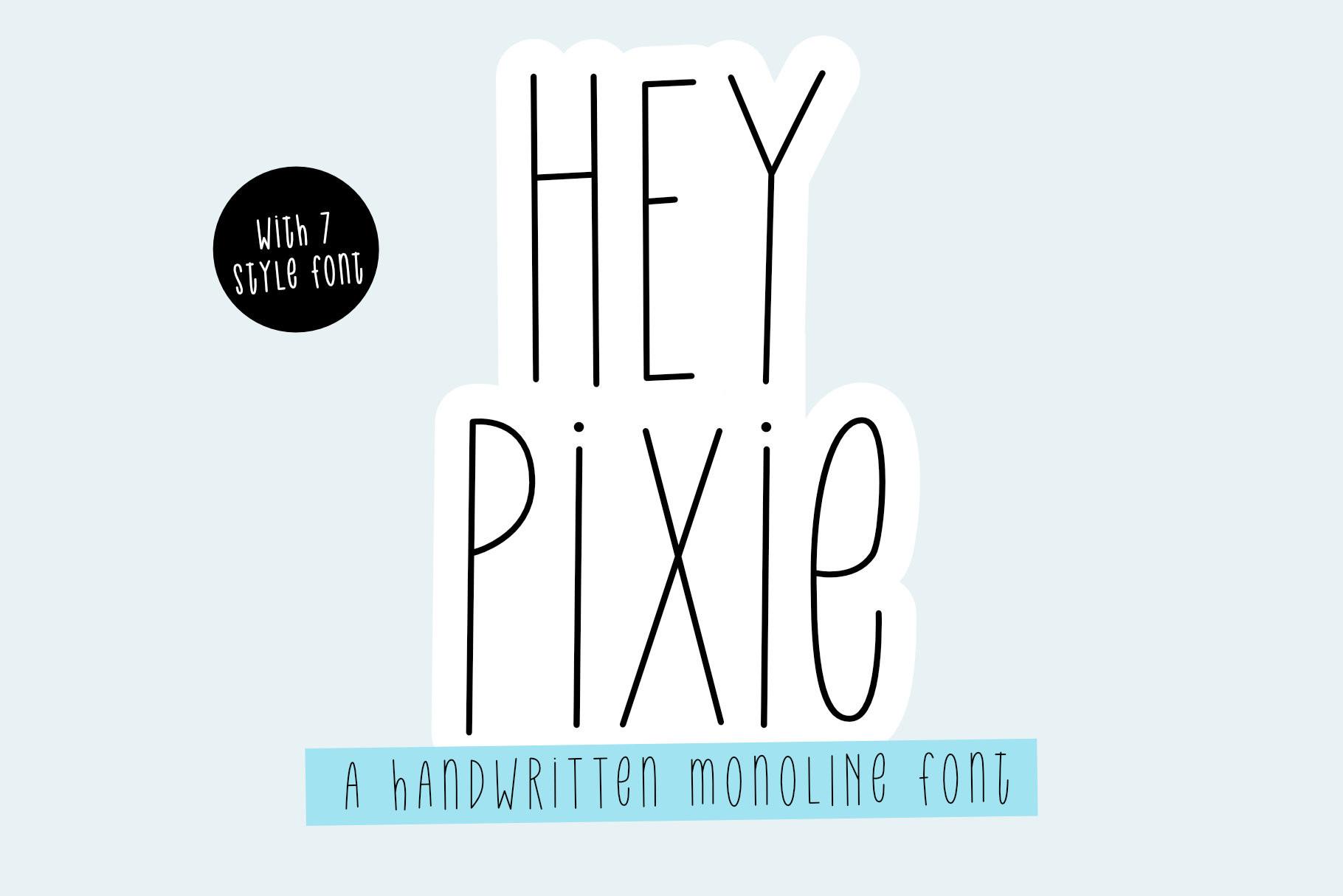 Hey Pixie Font