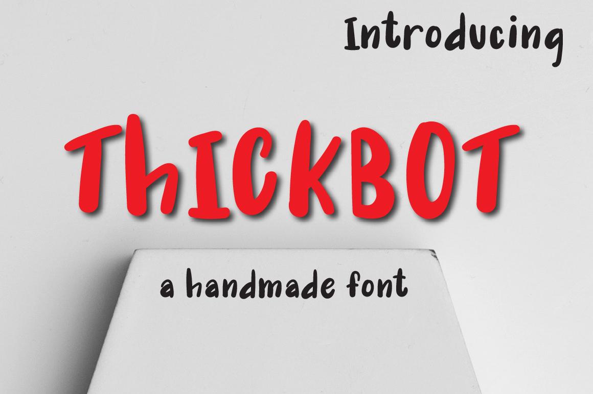 Thickbot Font
