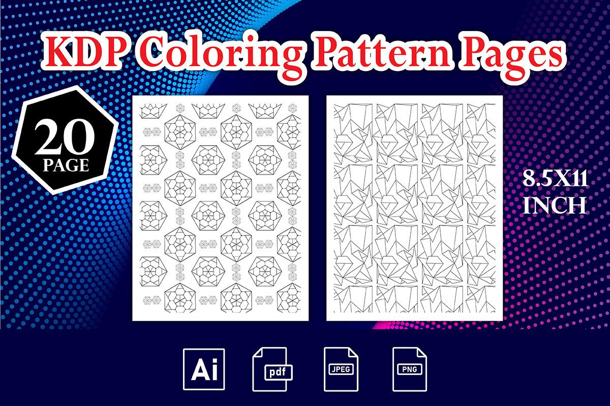 KDP Coloring Pattern Pages KDP Interior