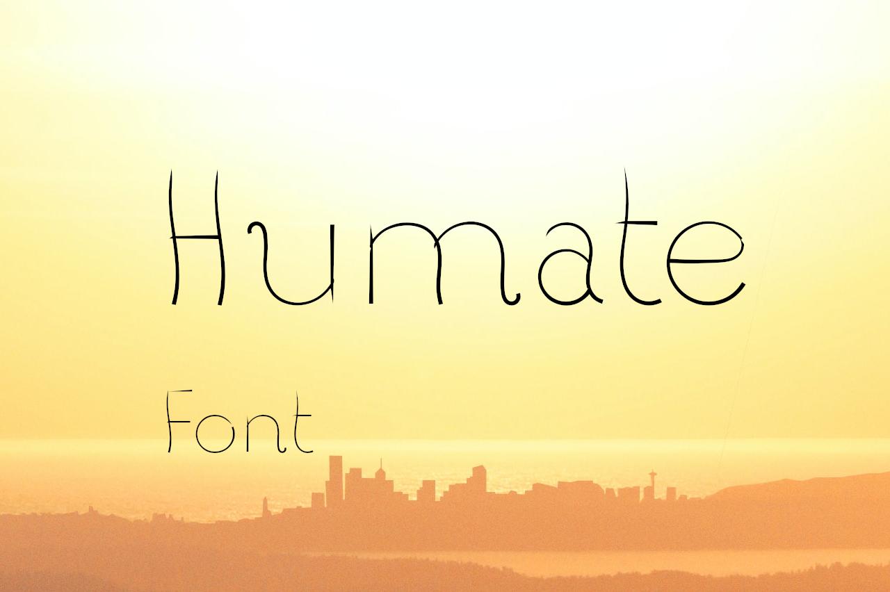 Humate Font