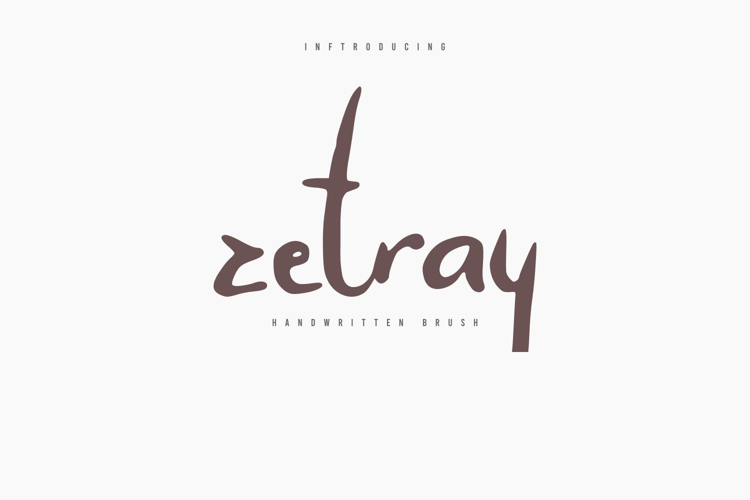 Zetray Font