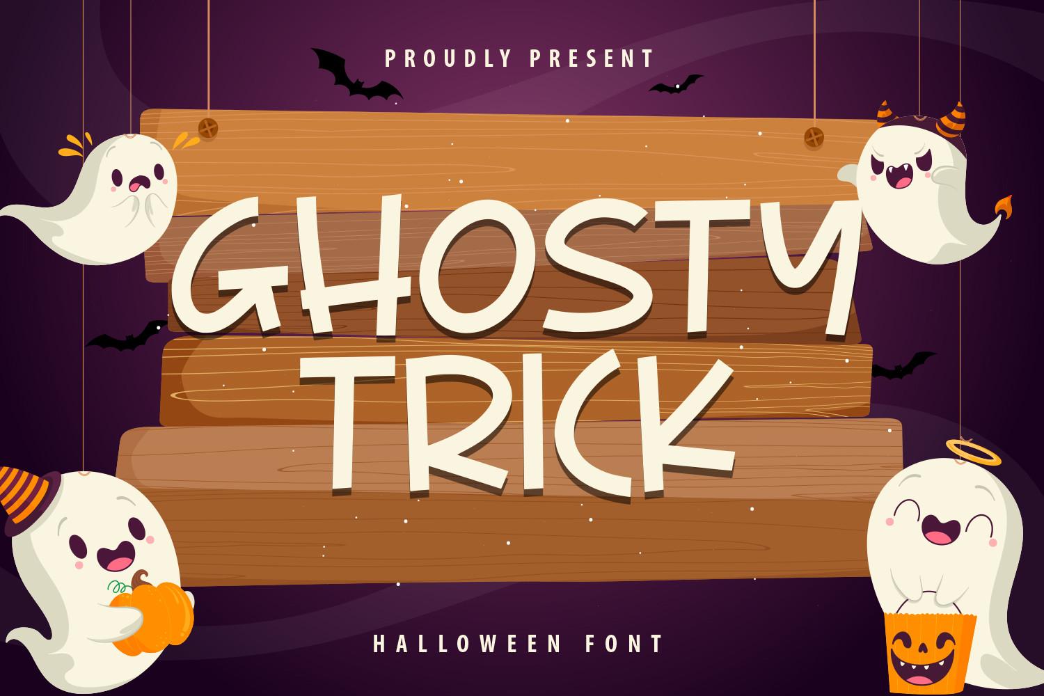 Ghosty Trick Font