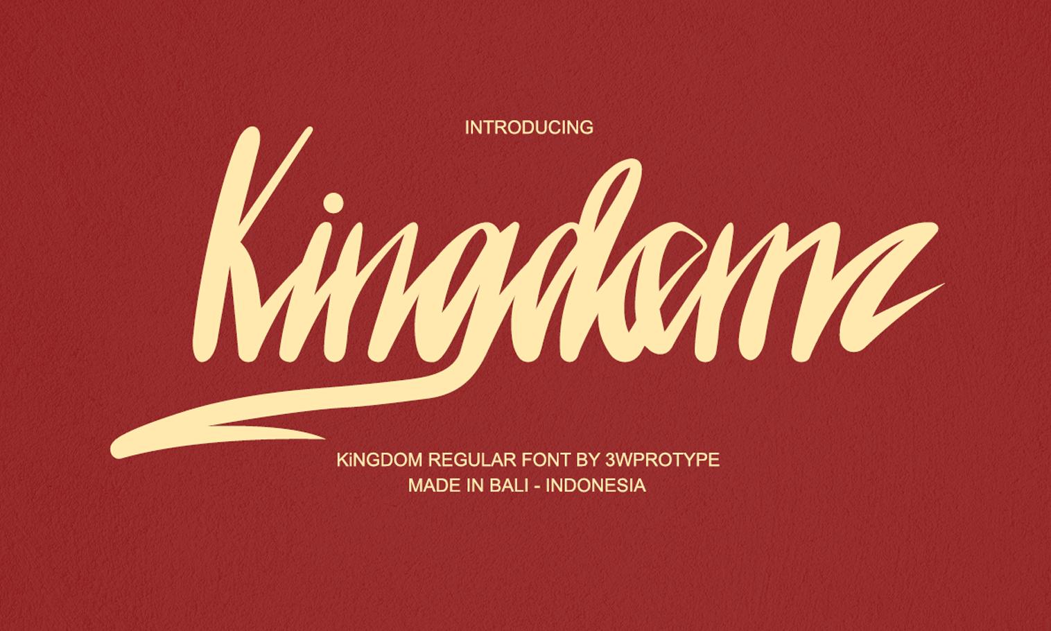 Kingdom Font