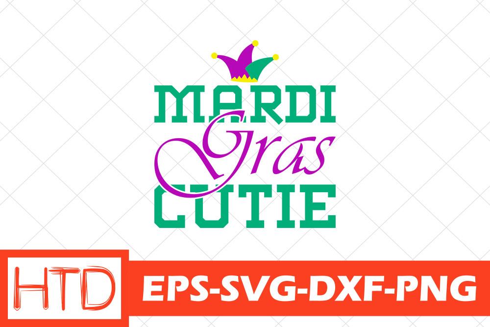 Mardi Gras Svg Design, Mardi Gras Cutie