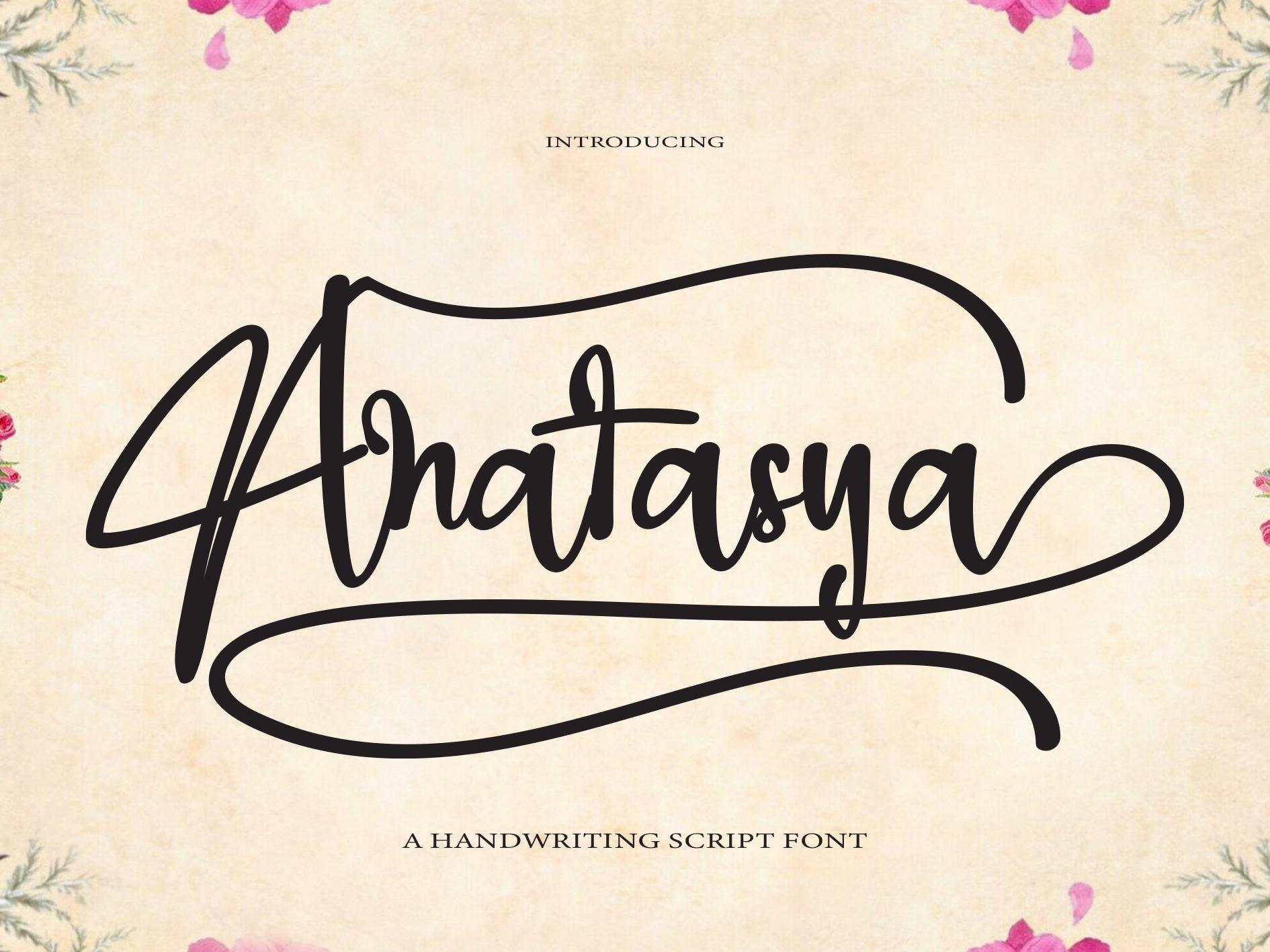 Anatasya Font