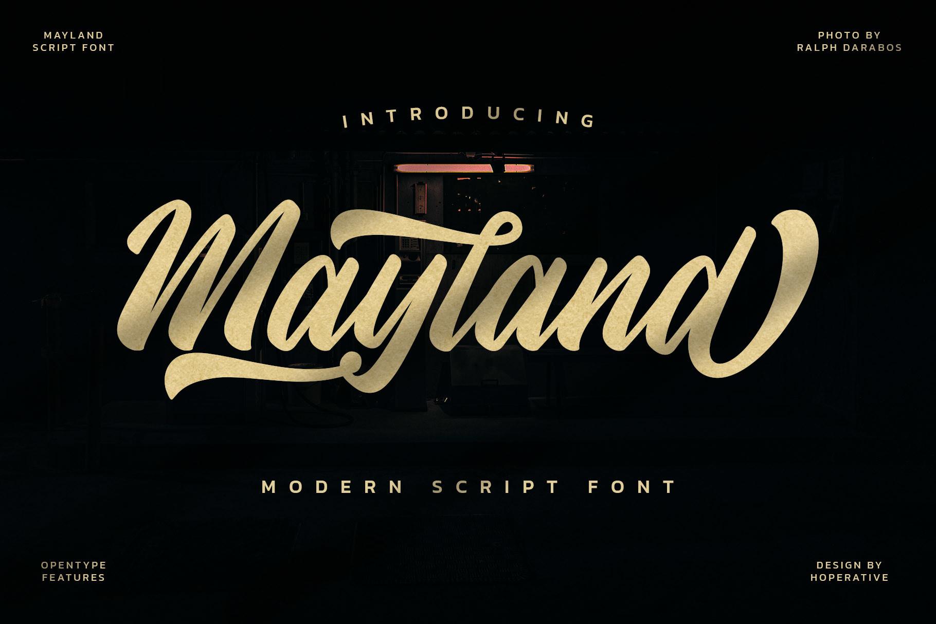 Mayland Font