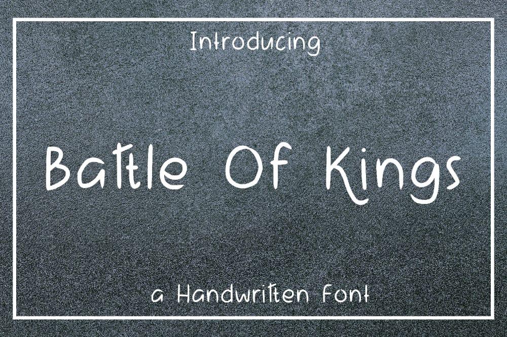 Battle of Kings Font