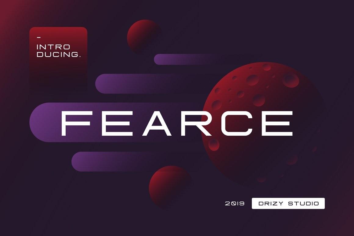 Fearce Font