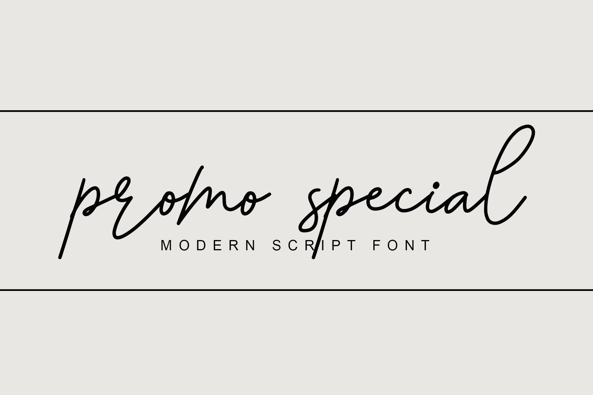 Promo Special Font
