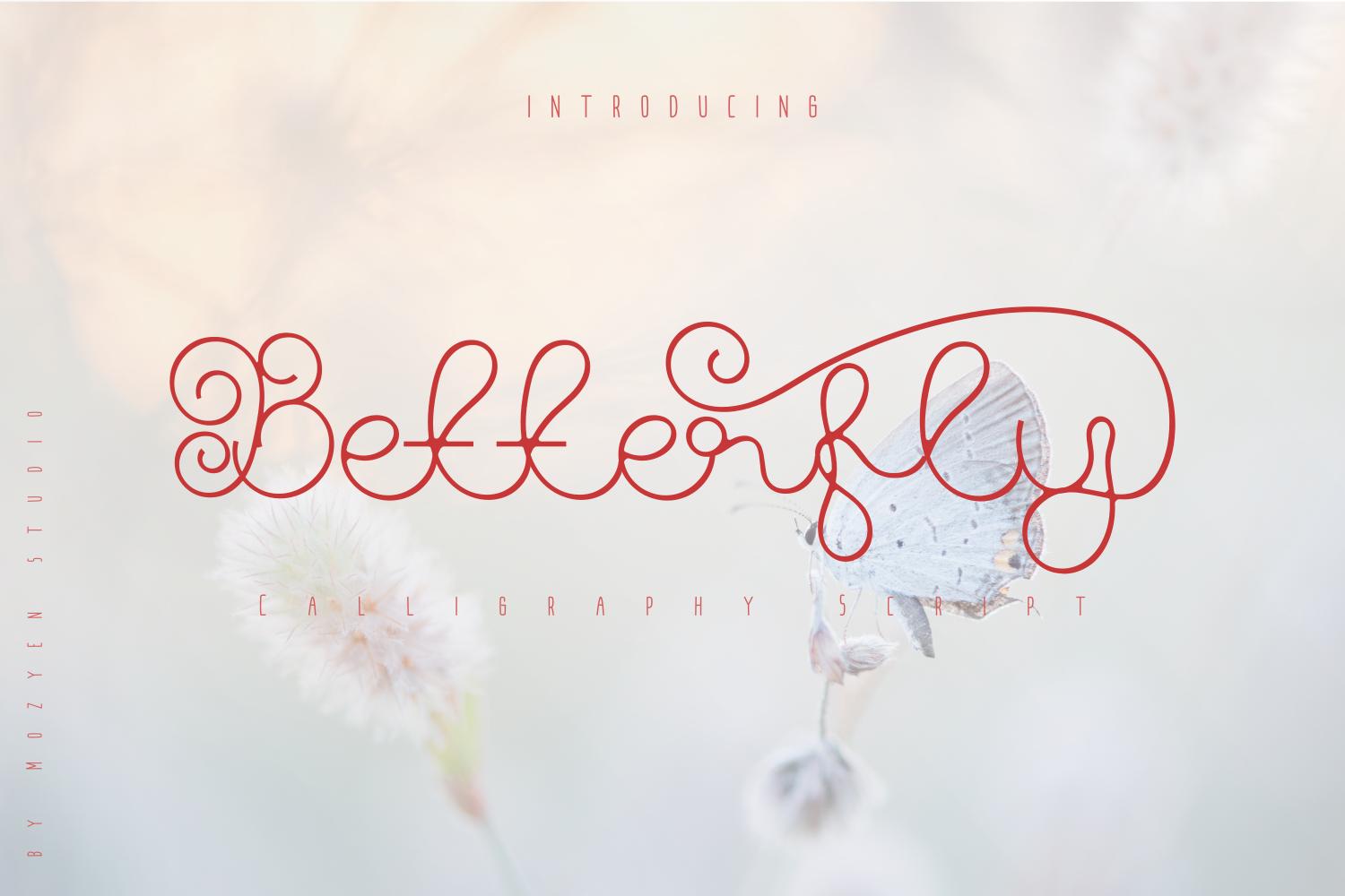 Betterfly Font