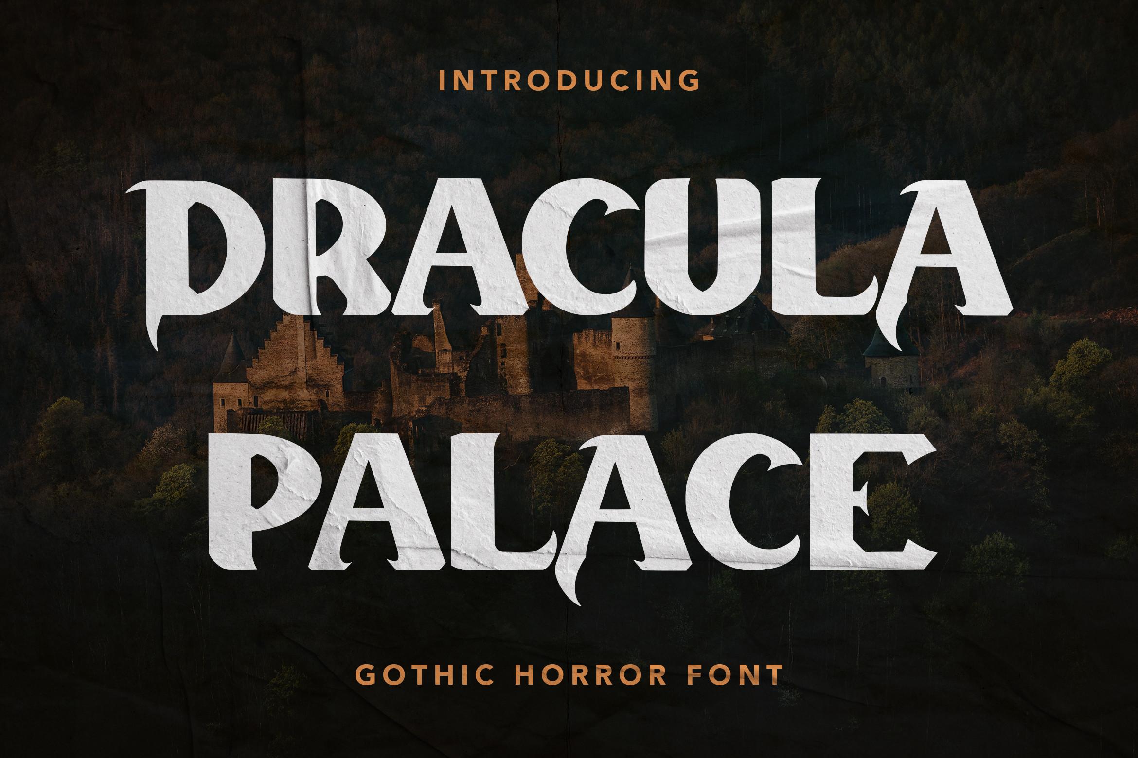 Dracula Palace Font