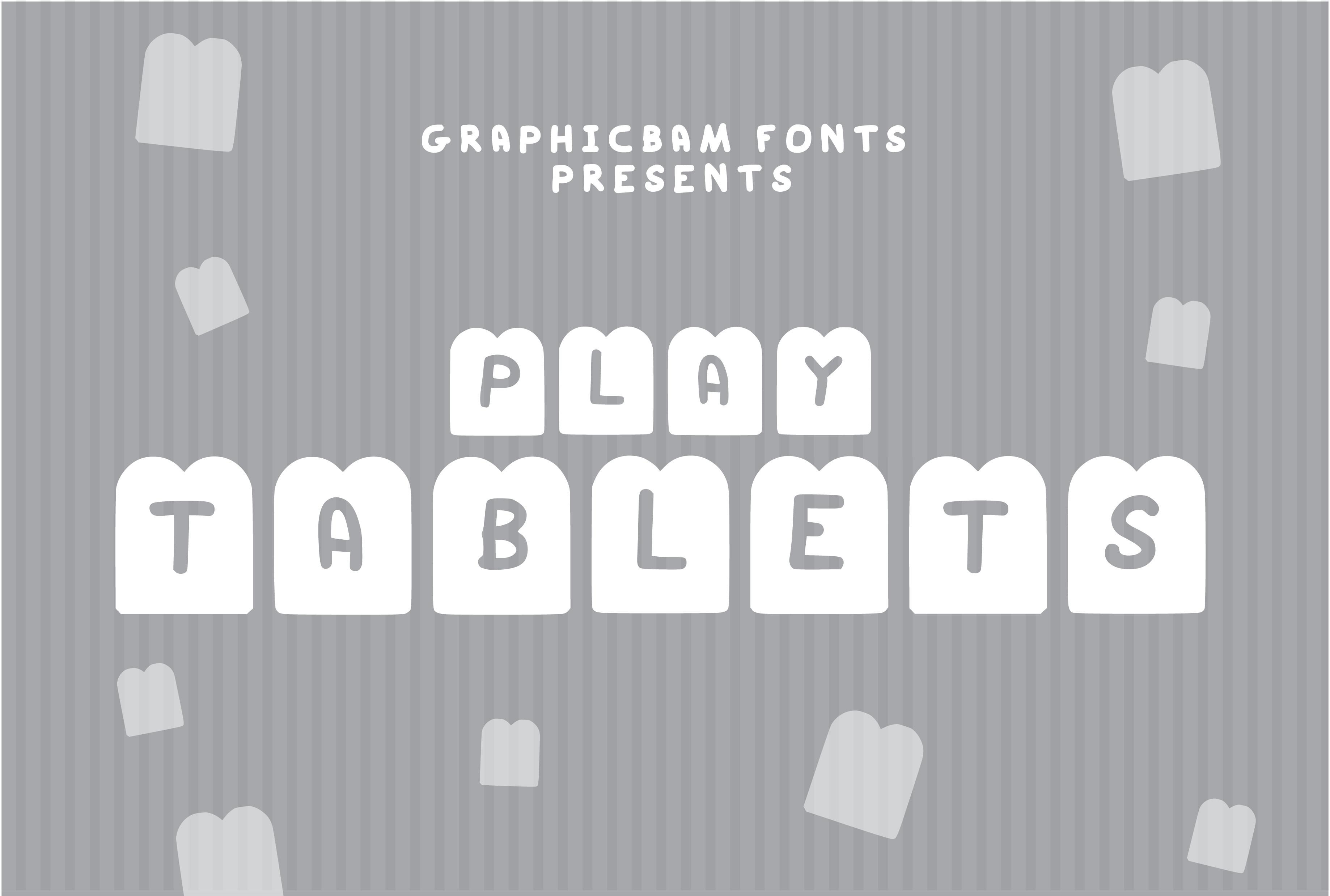 Play Tablets Font