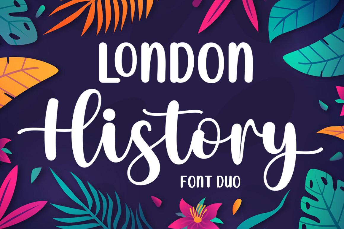 London History Duo Font