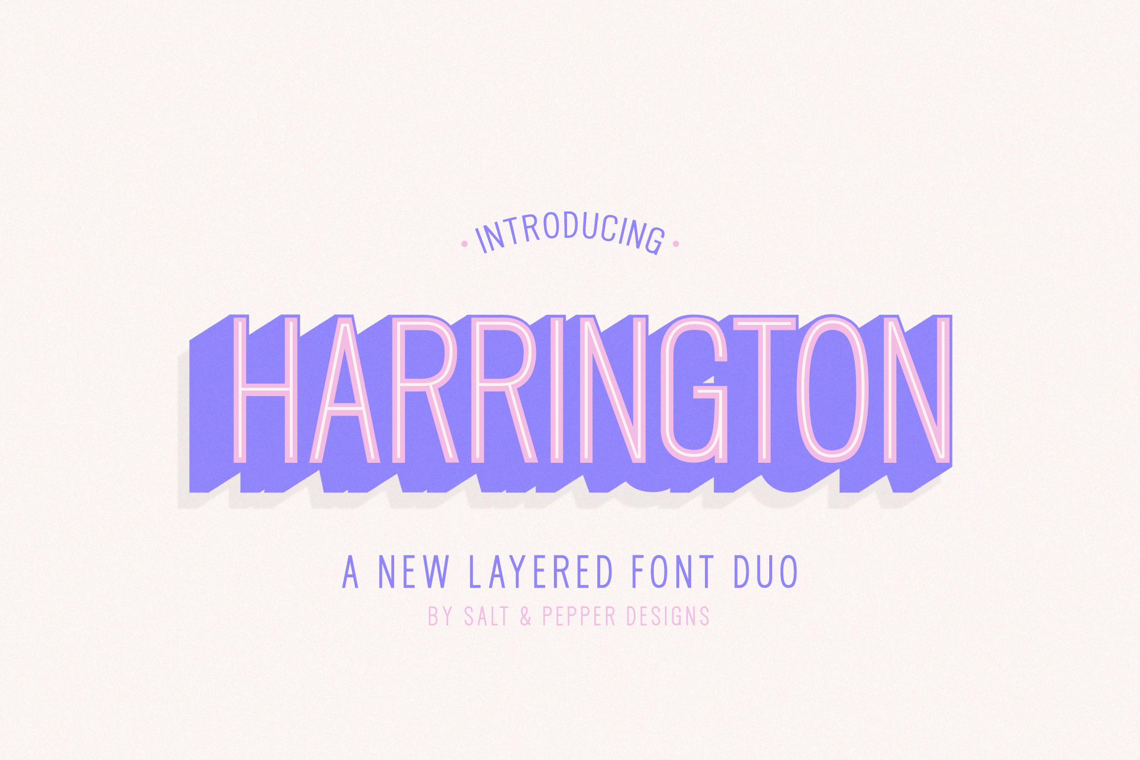 Harrington Family Font