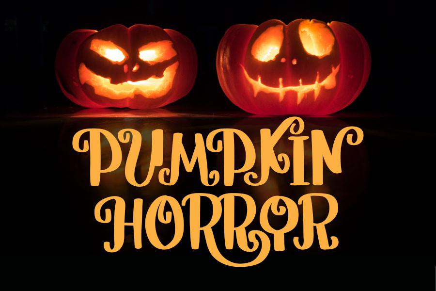 Pumpkin Horror Font