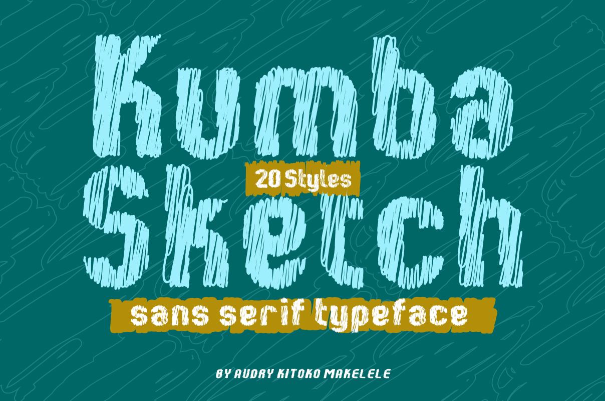 Kumba Sketch Font