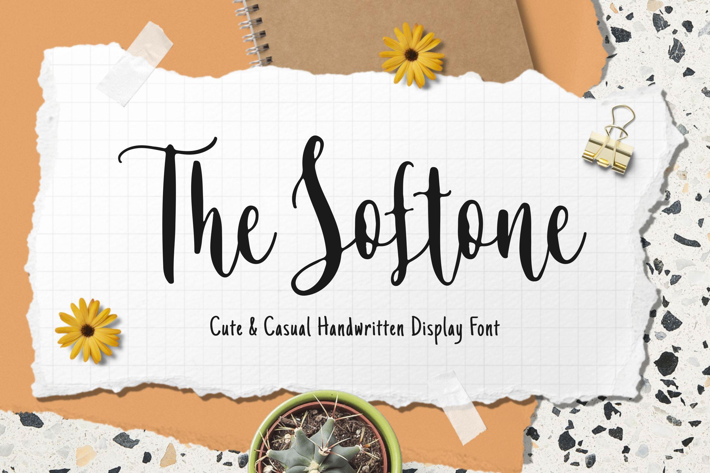 The Softone Font