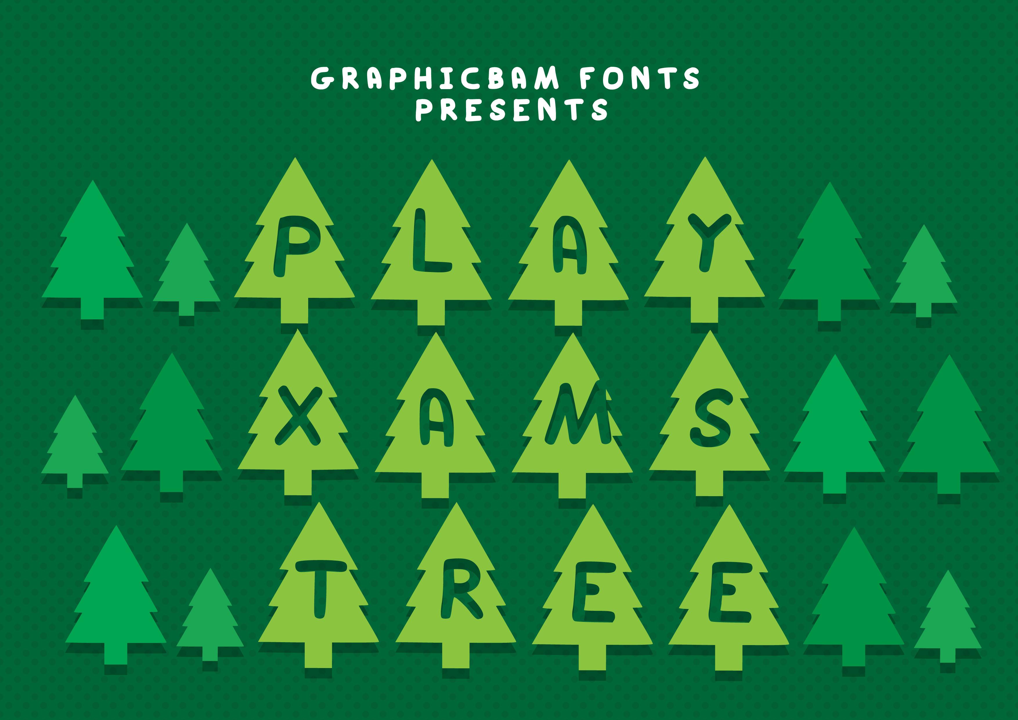 Play Xmas Tree Font