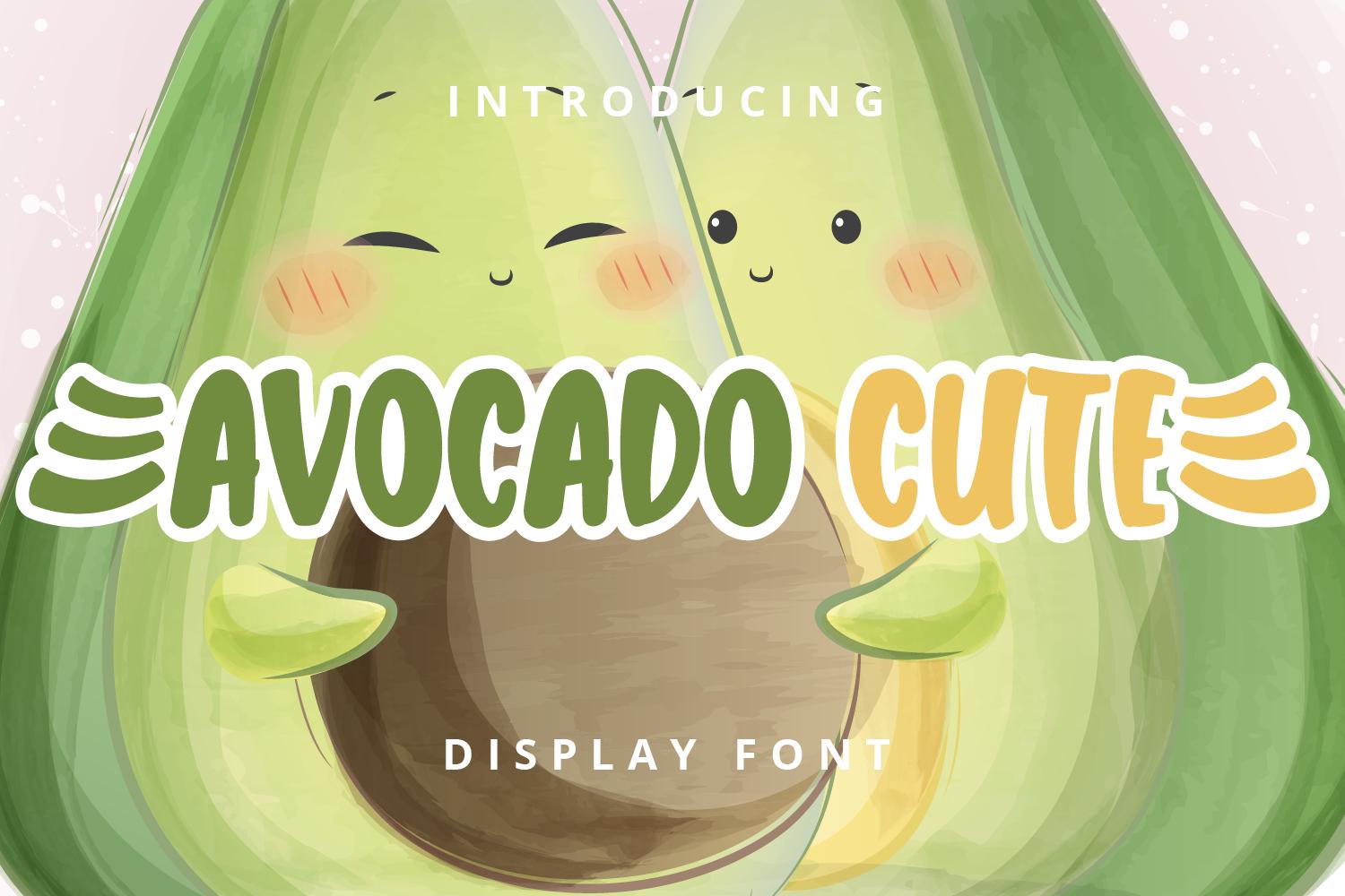 Avocado Cute Font