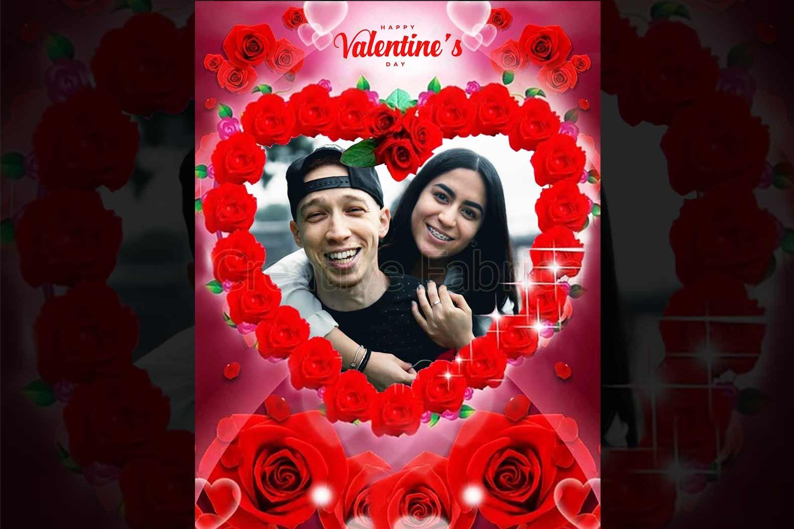 Valentine's Day Frame/ Love Frame PNG