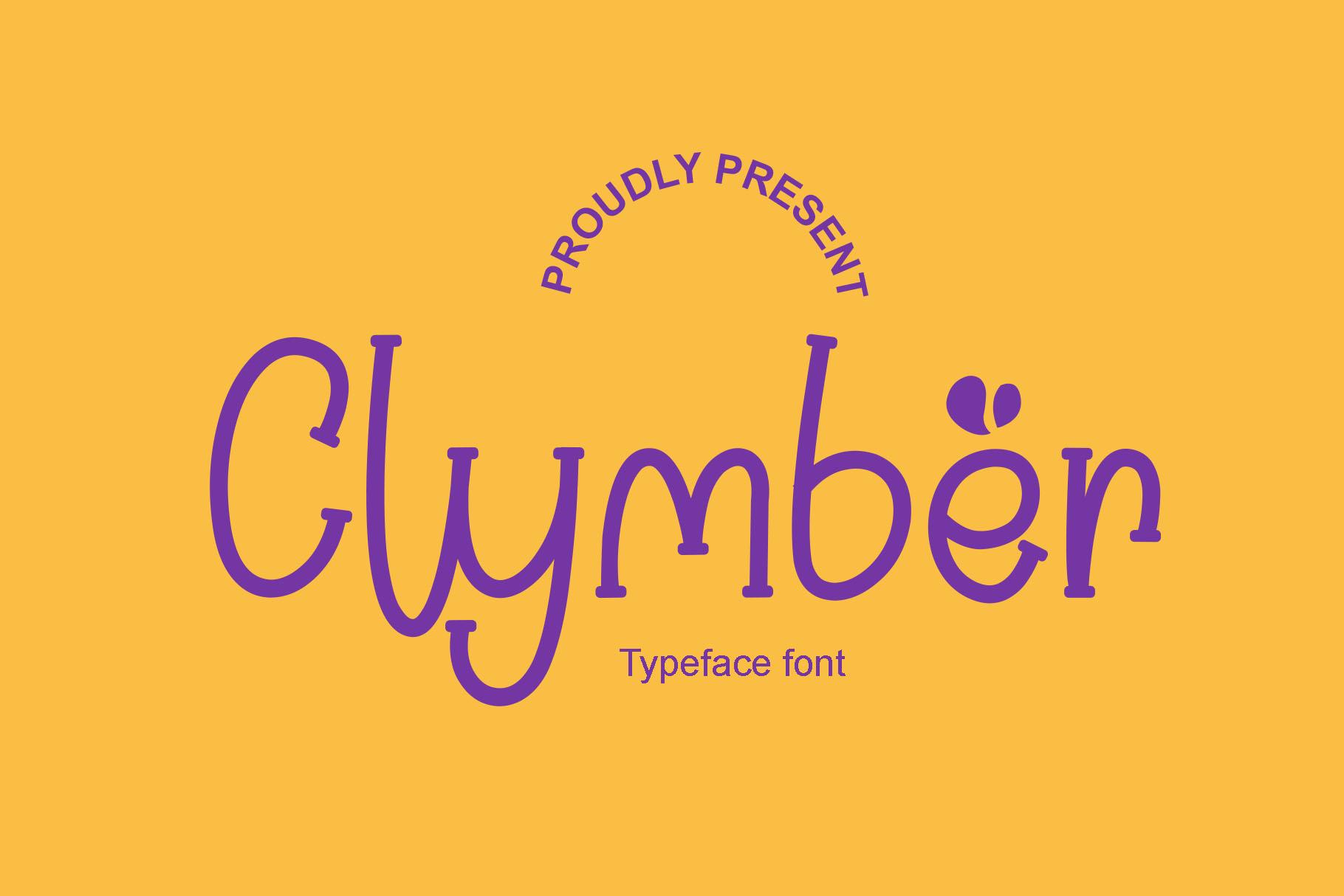 Clymber Font