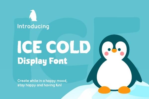 Ice Cold Font