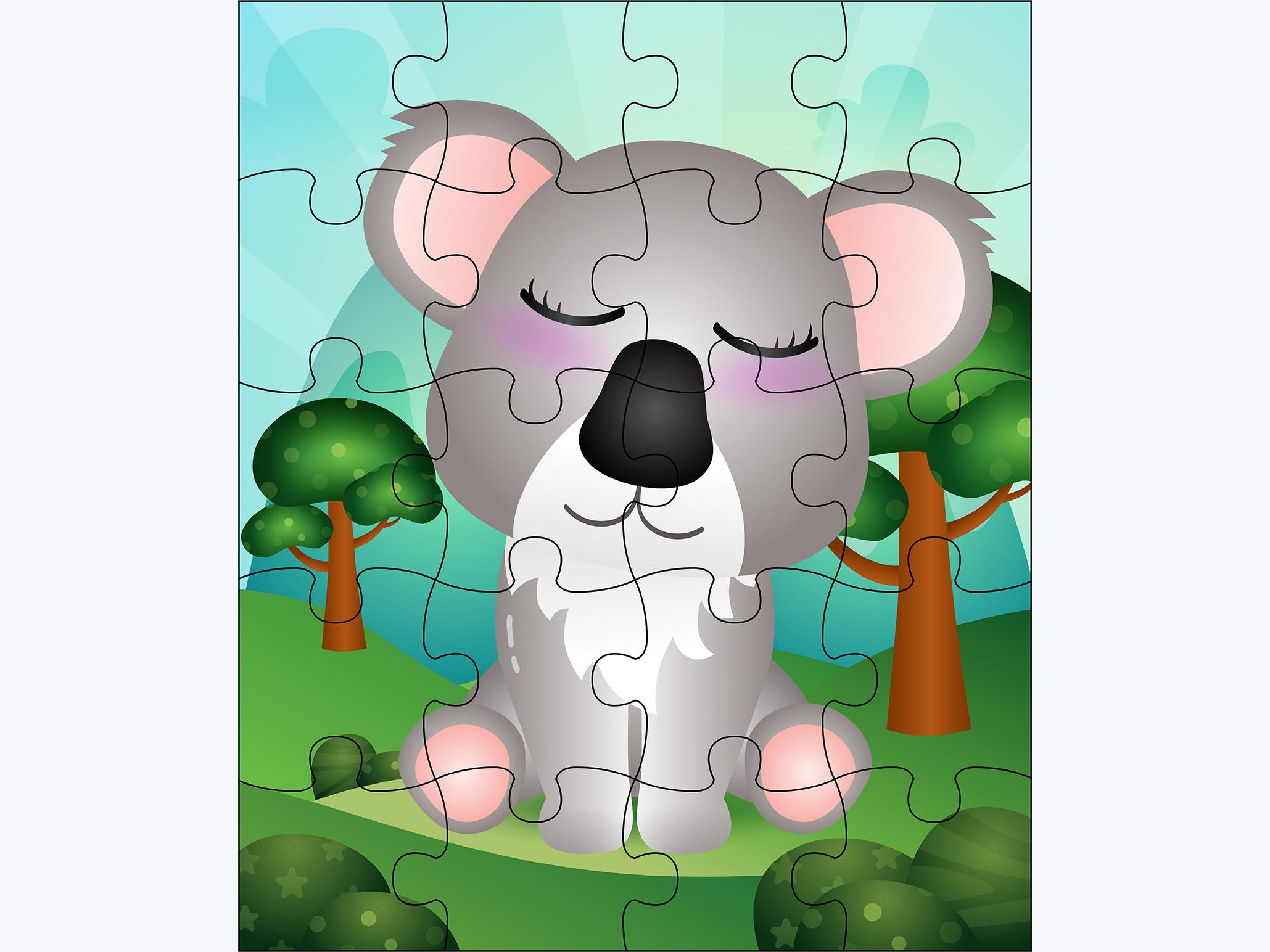 A Koala Puzzle - Teaching Material