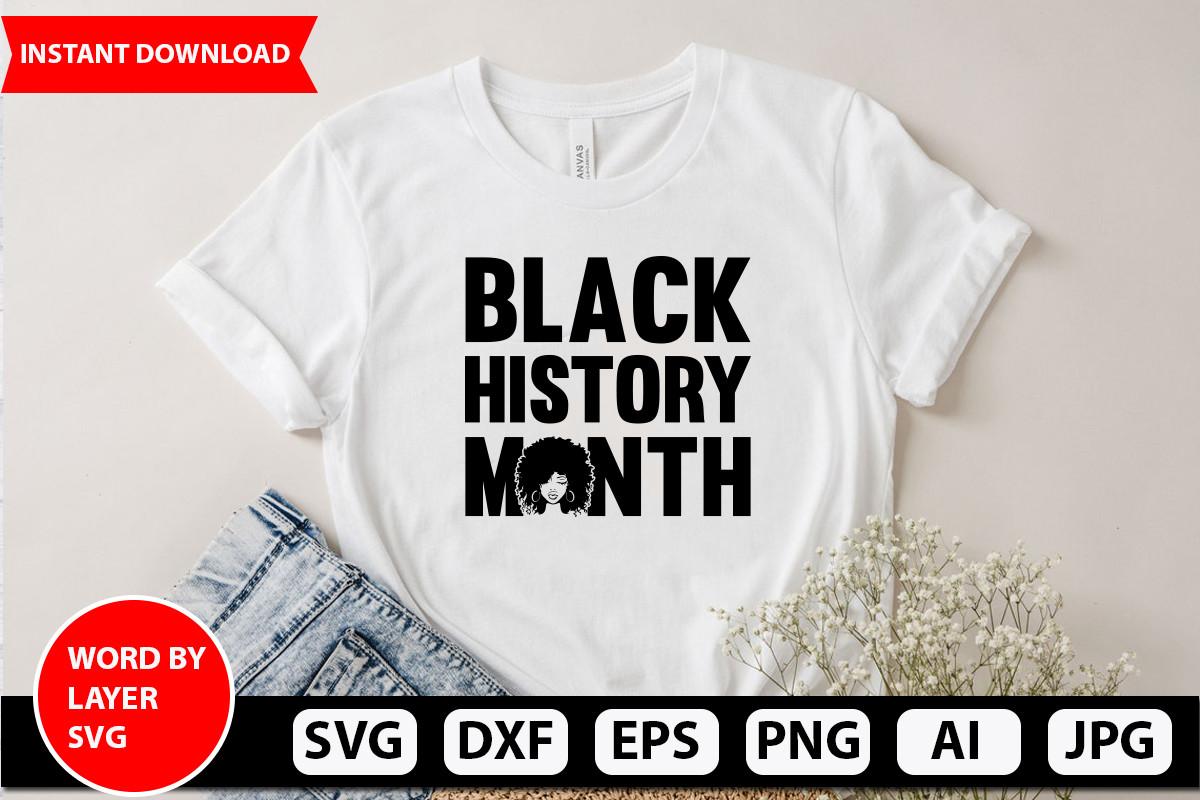 Black History Month Svg Design
