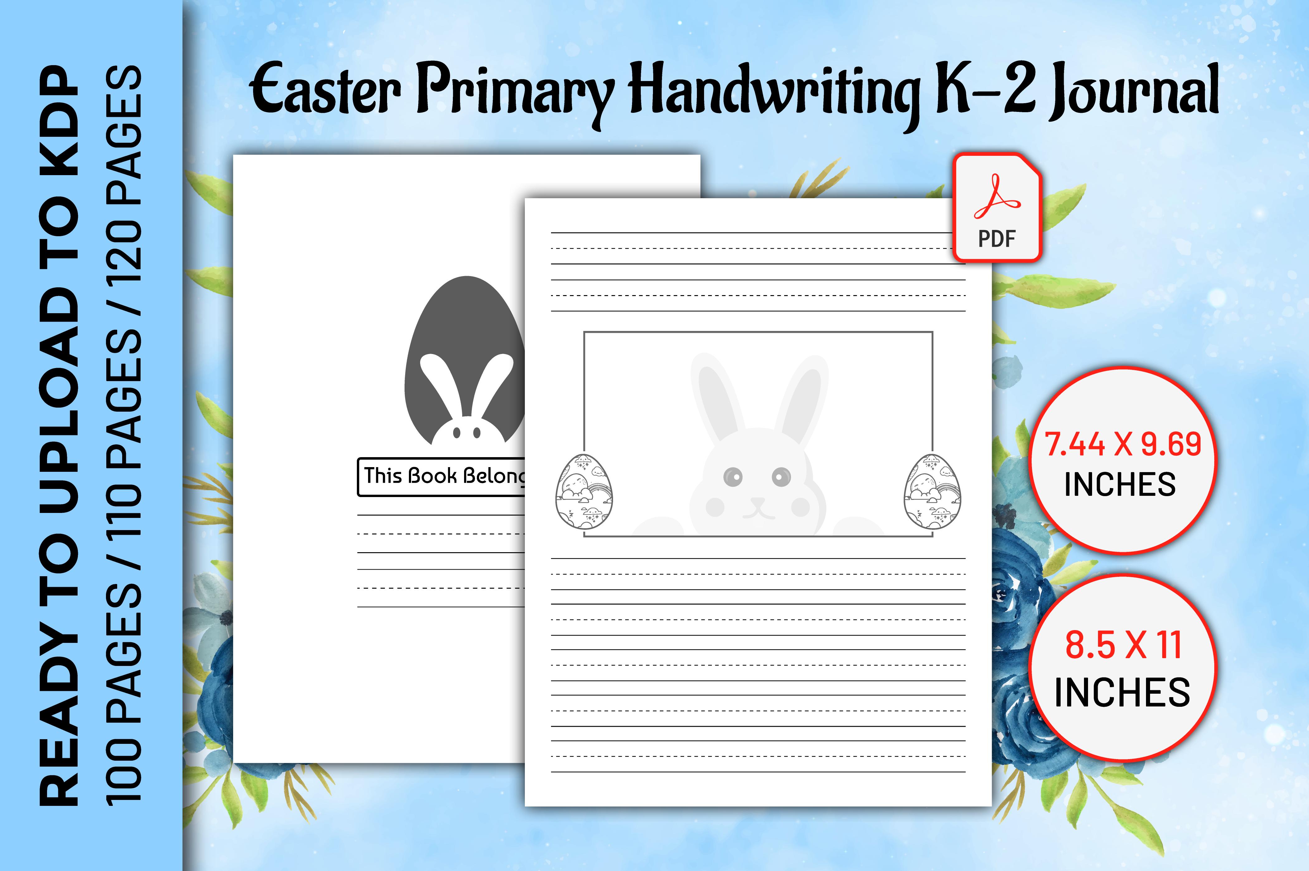 Easter Primary Handwriting K-2 Journal