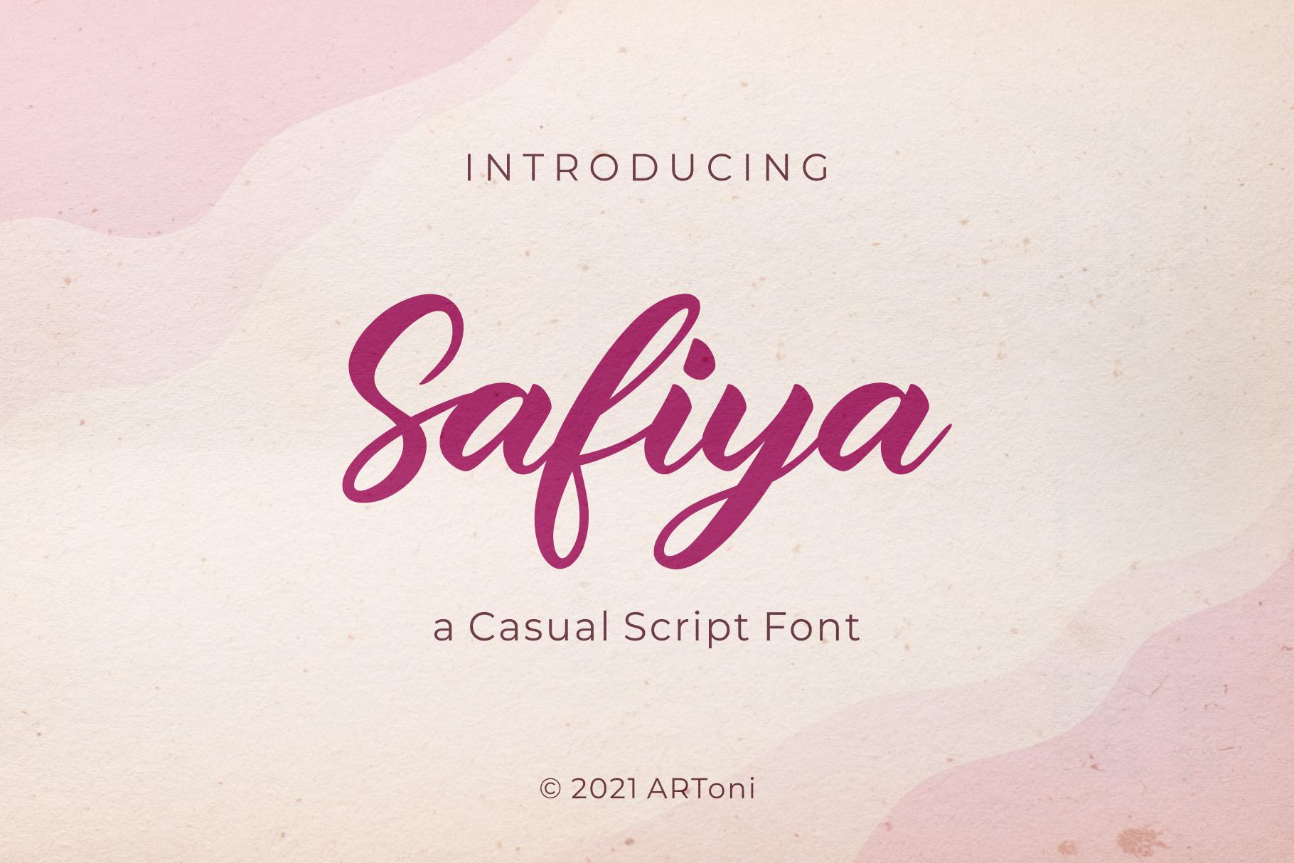 Safiya Font
