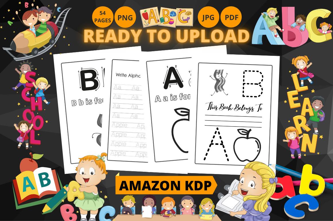 Tracing Alphabet Coloring Book for Kids