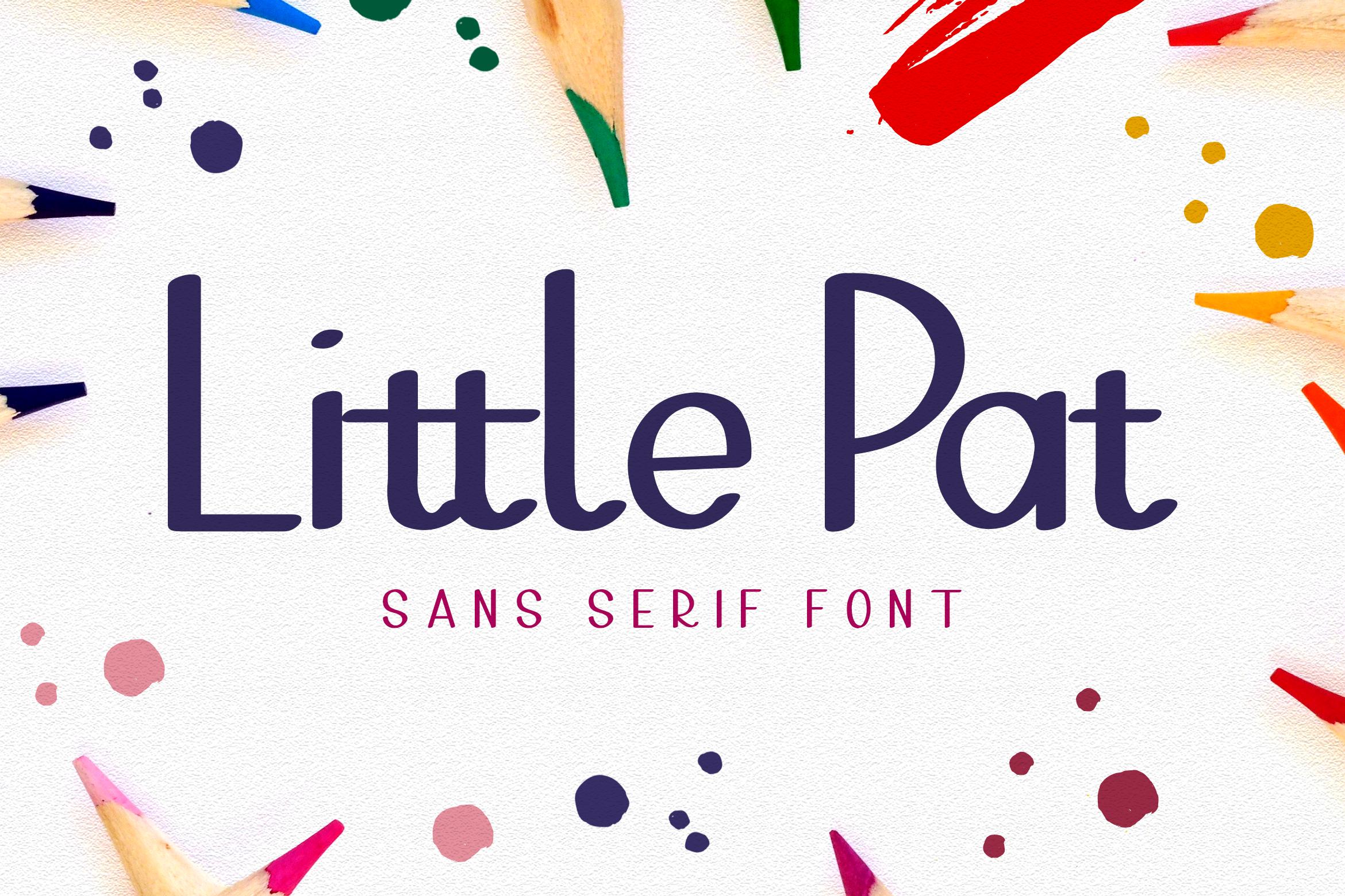 Little Pat 1 Font Font