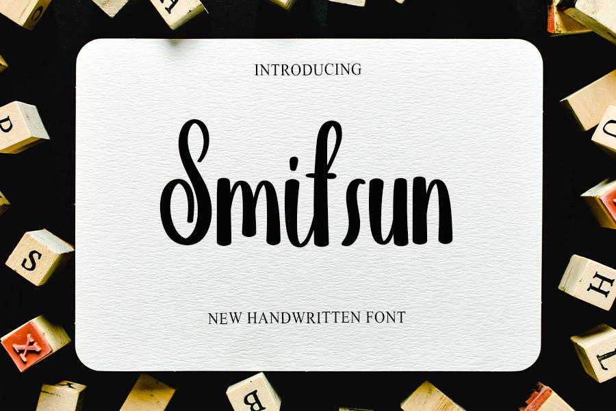 Smitsun Font