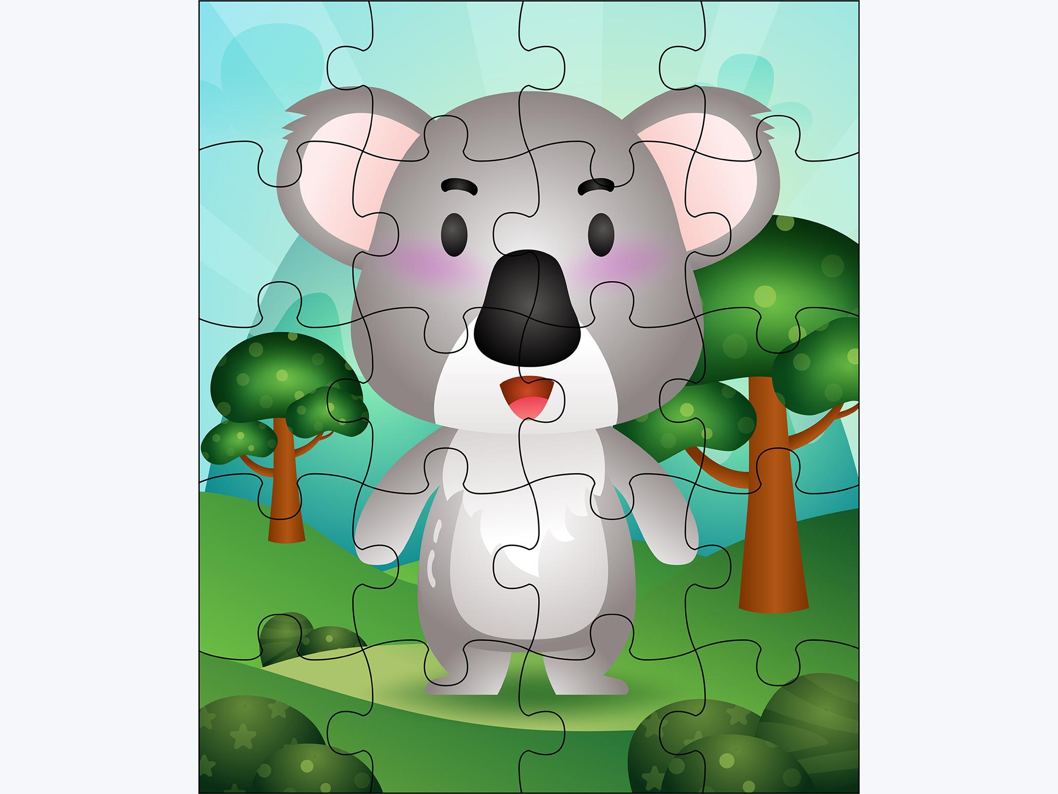 A Koala Puzzle - Teaching Material