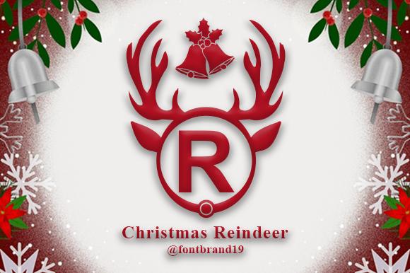 Christmas Reindeer Font