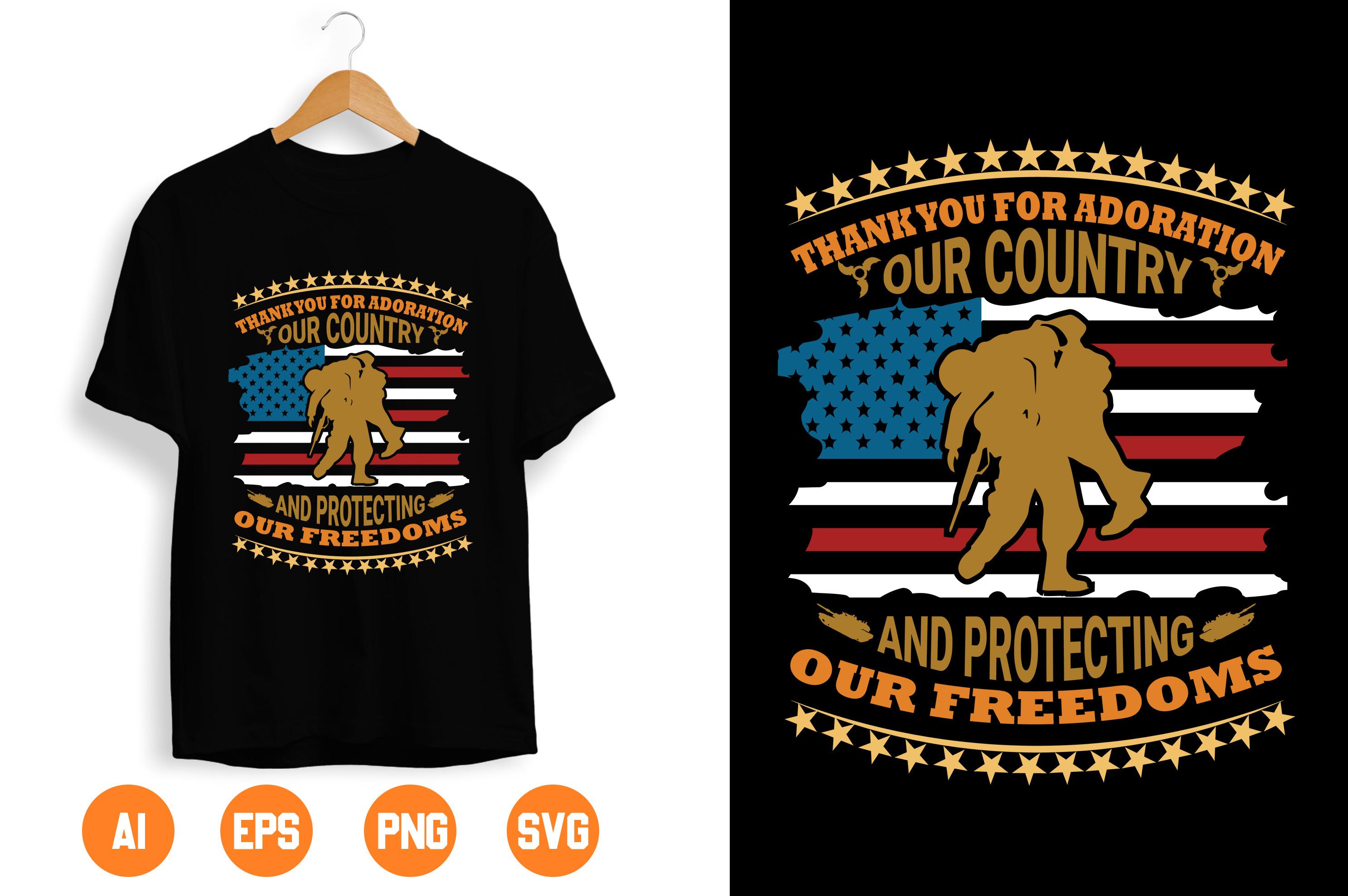 USA Army T-shirt Design 21