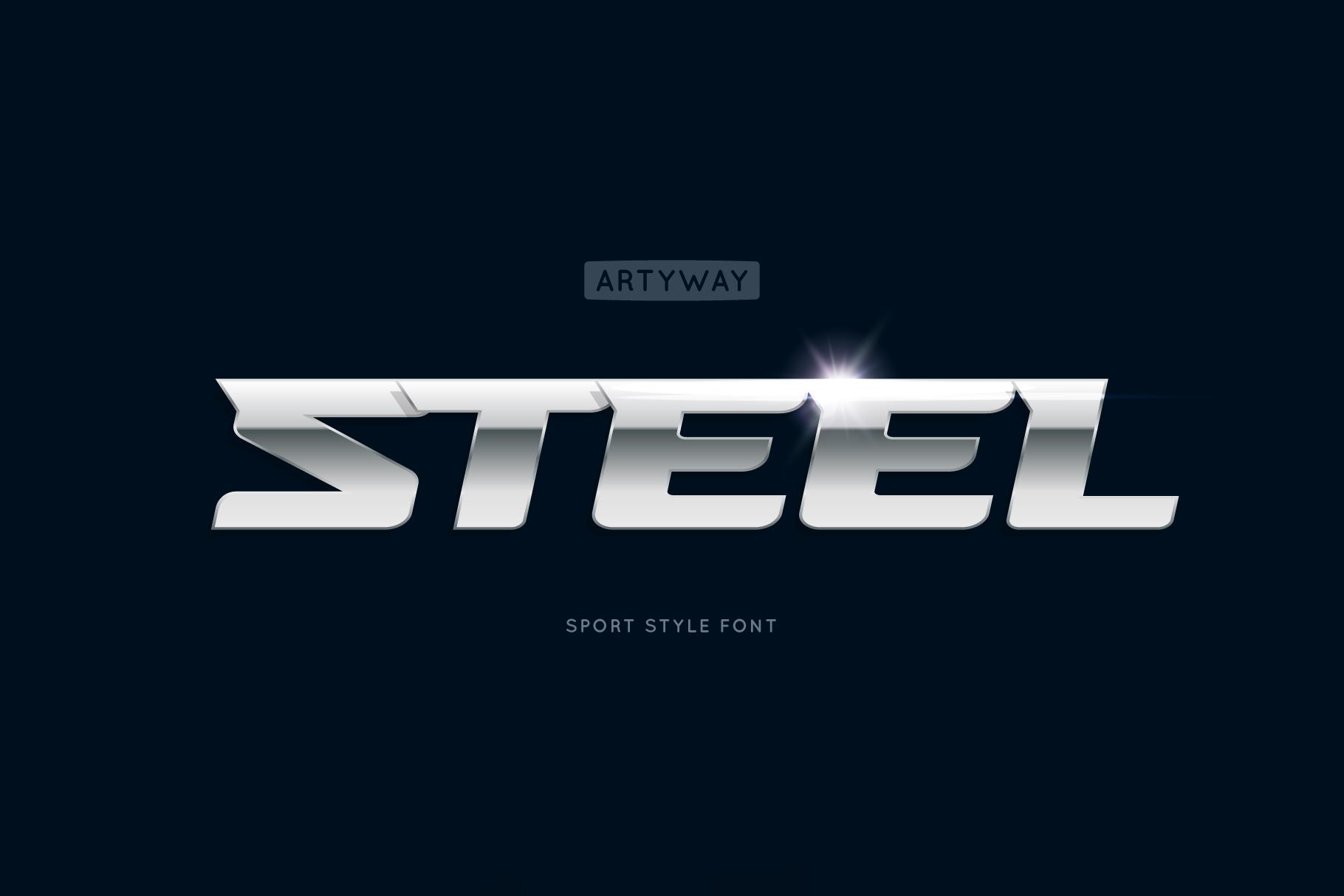 Steel Font
