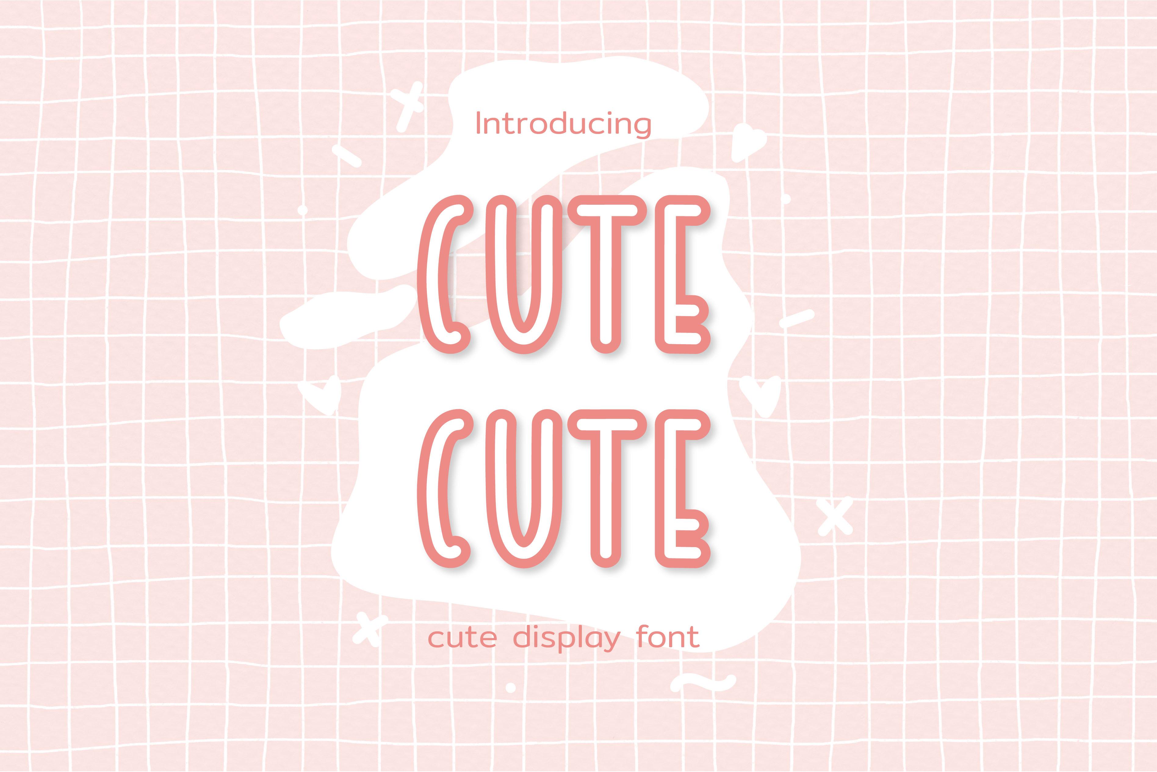 Cute Cute Font