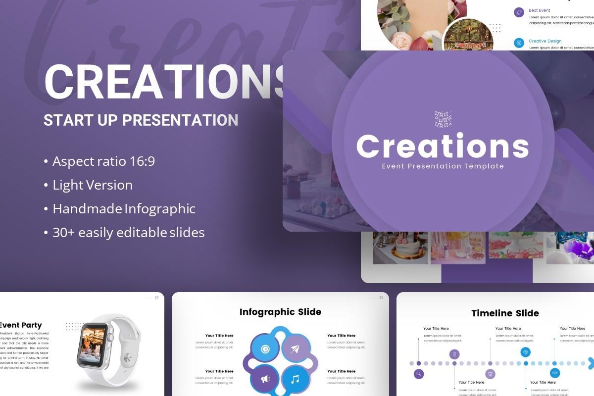 Presentation Template - Creations