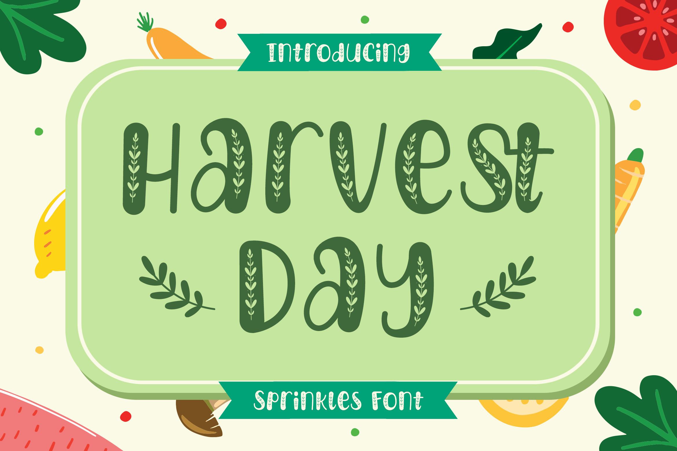 Harvest Day Font