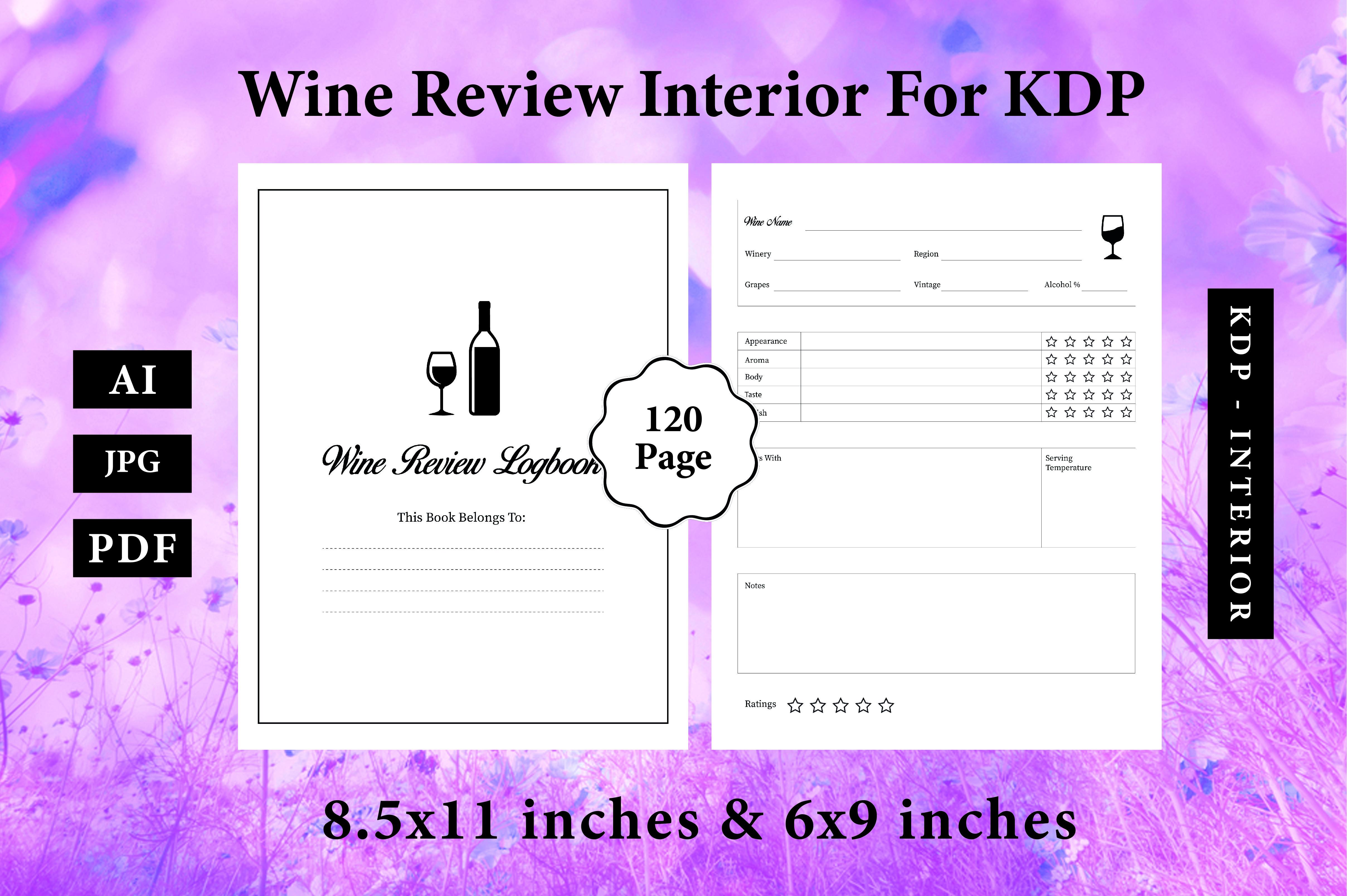 Wine Review Interior for KDP