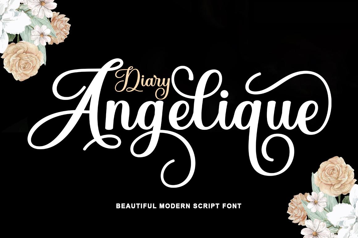 Diary Angelique Font