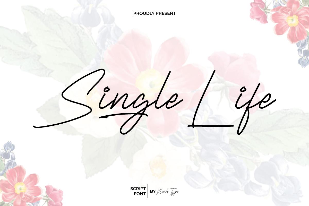 Single Life Font