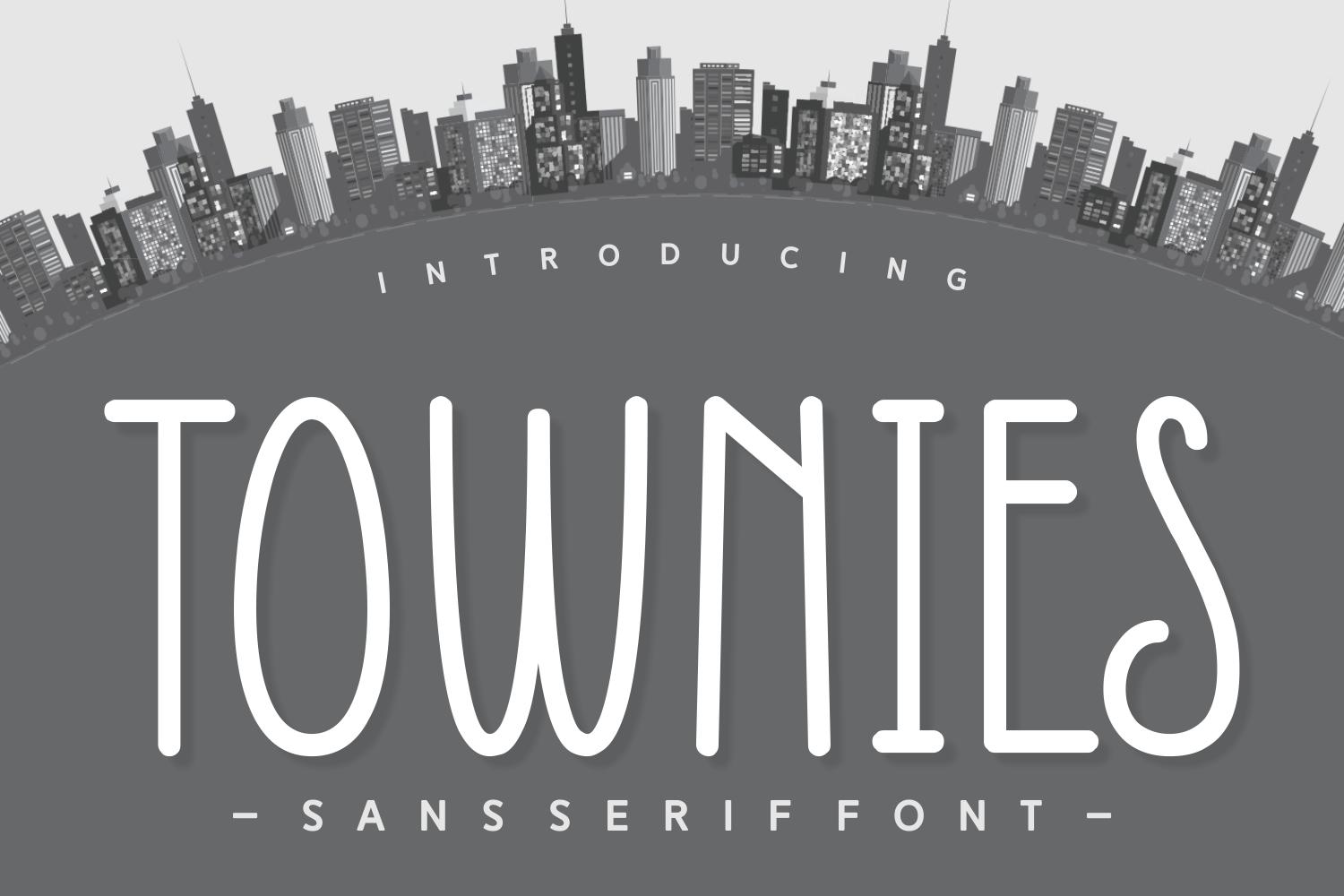 Townies Font
