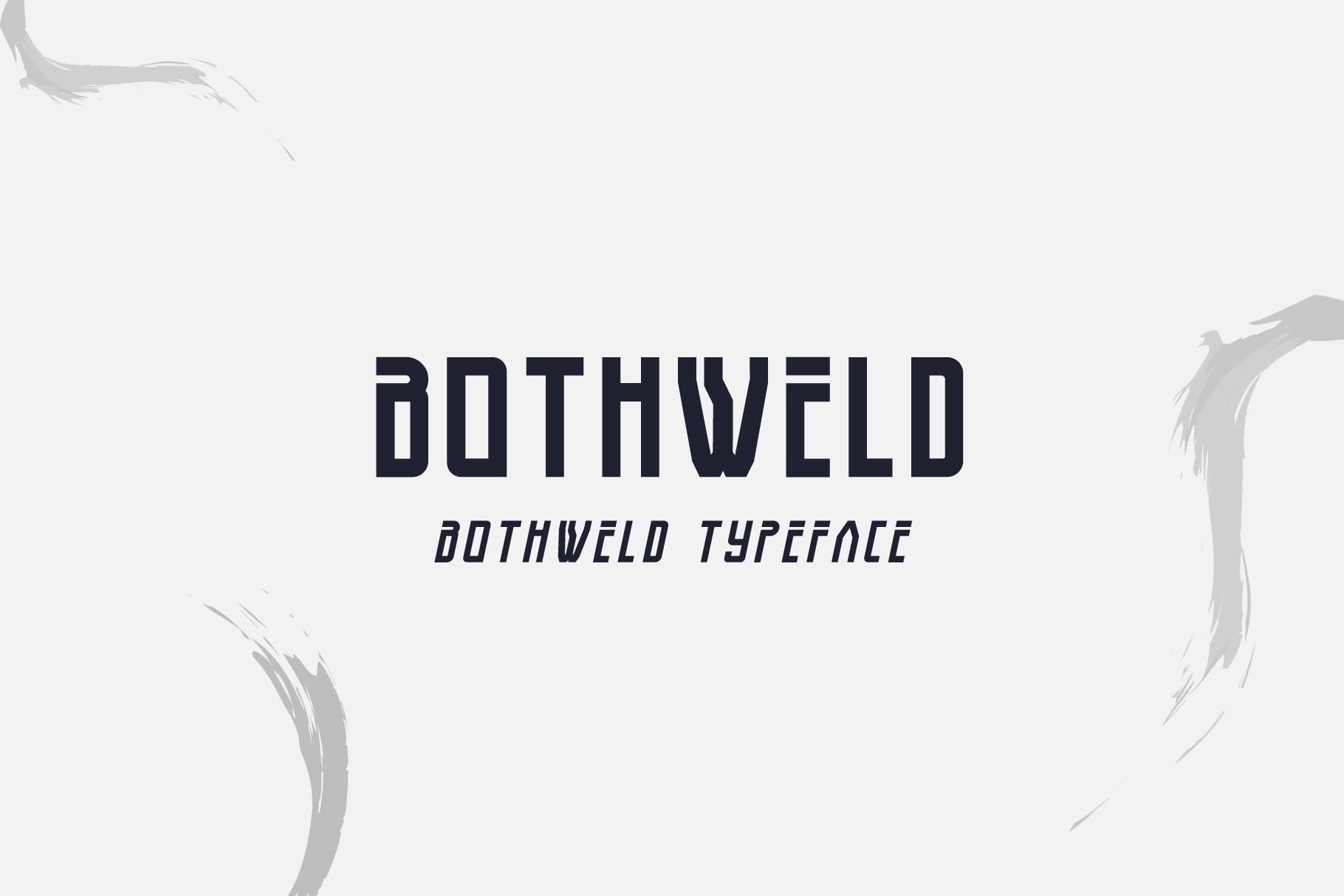 Bothweld Font