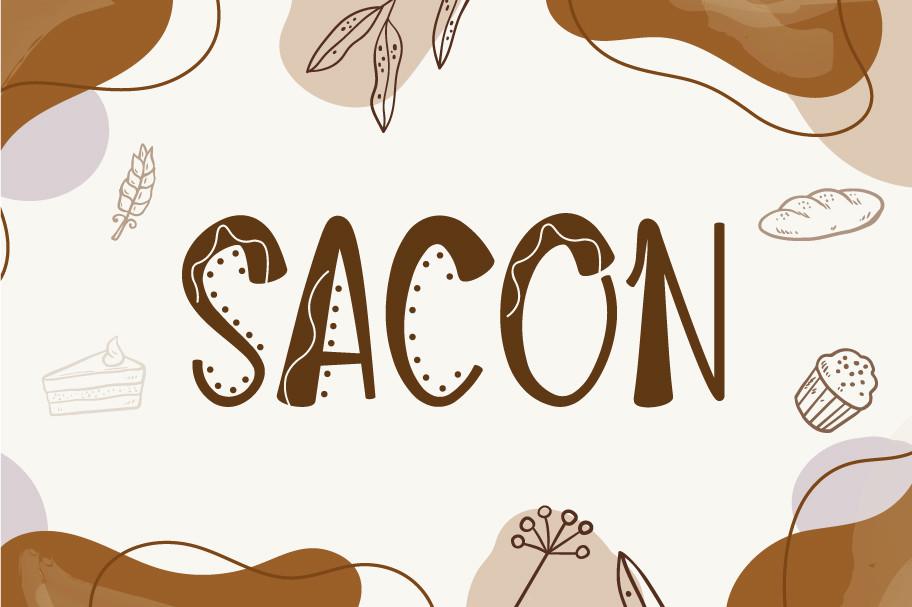 Sacon Font