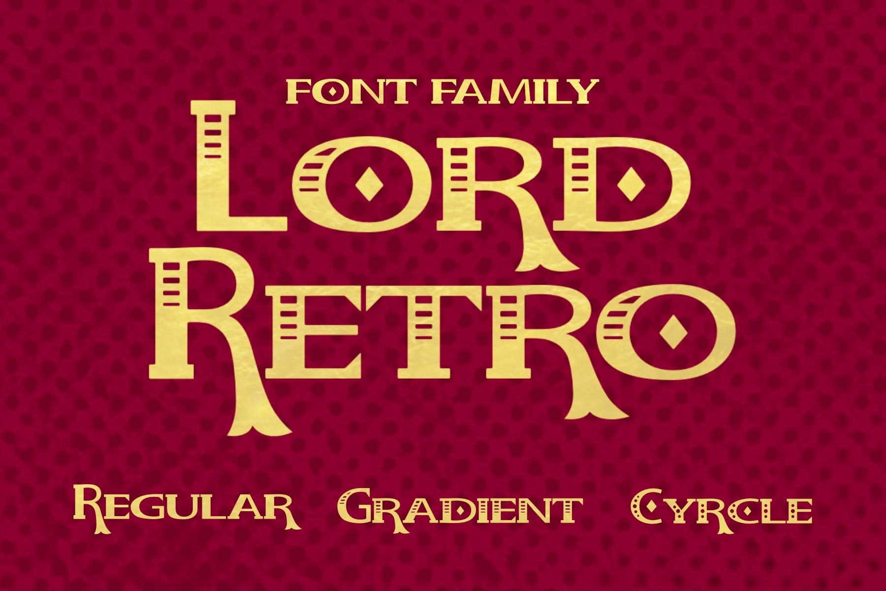 Lord Retro Font
