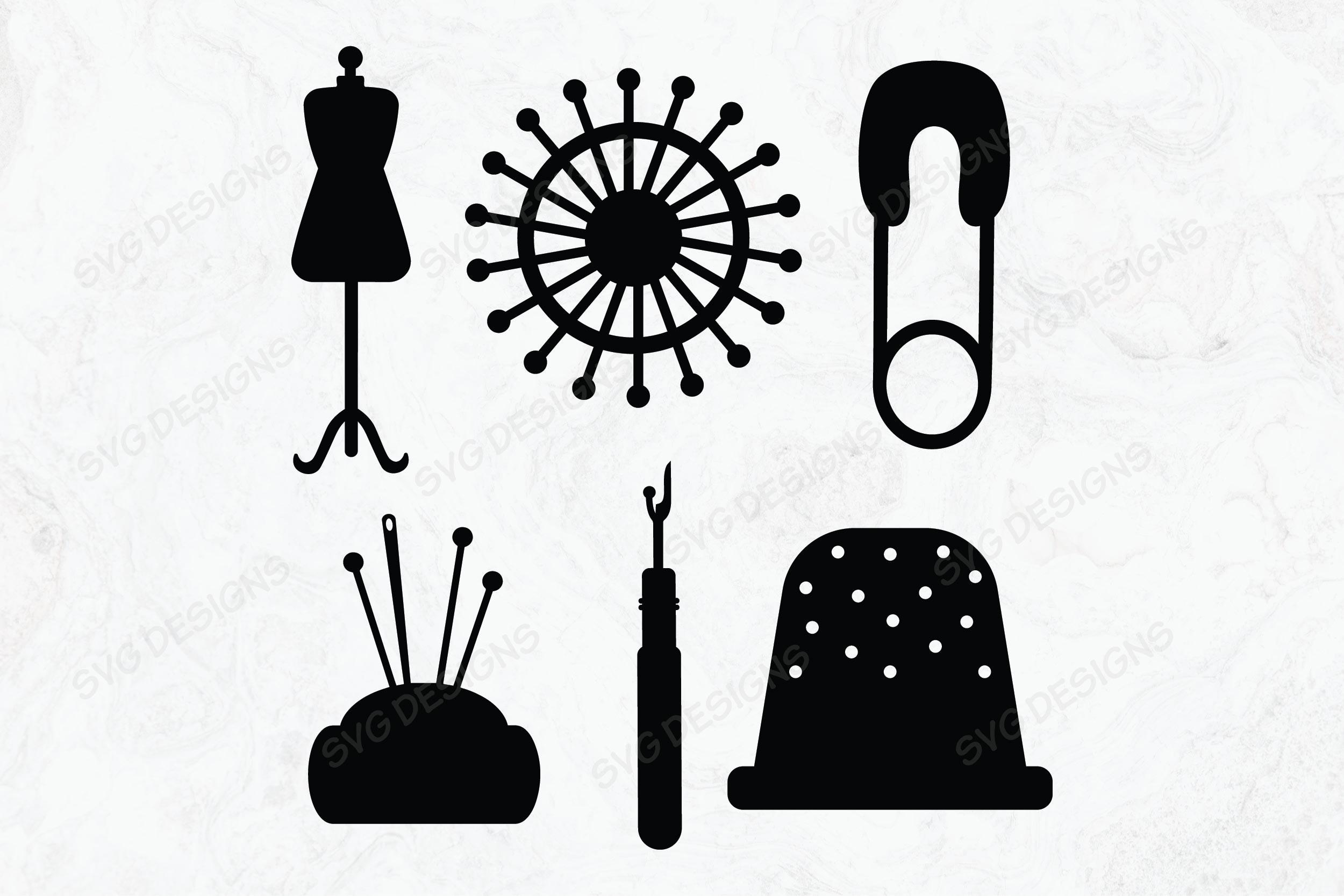 Tailor Equipments, Tailor Tools Svg