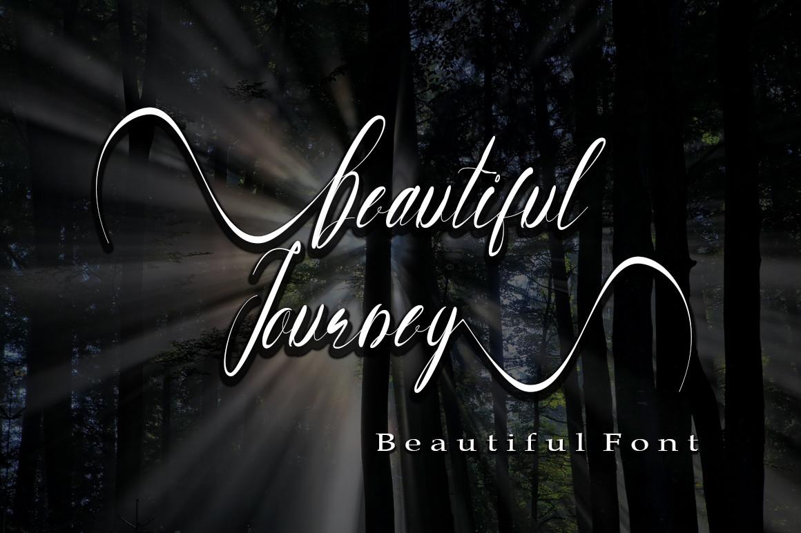 Beautiful Journey Font